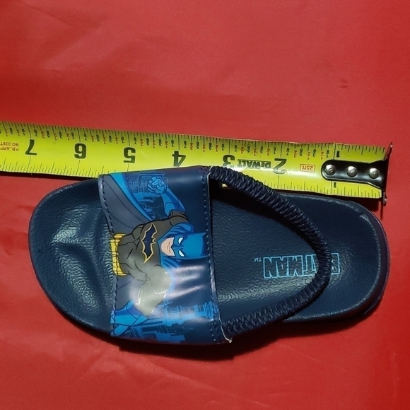 blue batman and red mickey flip flops set size M(7/8) - Picture 10 of 10